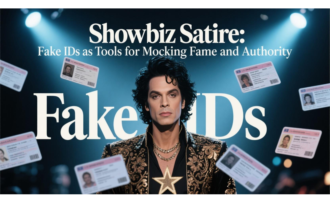 Showbiz Satire: Fake Ids As Tools For Mocking Fame And Authority Idpapa Showbiz Satire: Fake Ids As Tools For Mocking Fame And Authority Idpapa