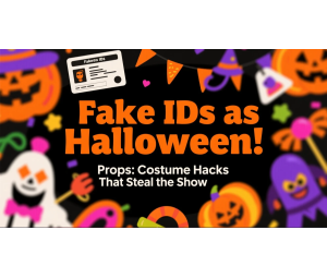 Fake IDs as Halloween Props: Costume Hacks That Steal the Show