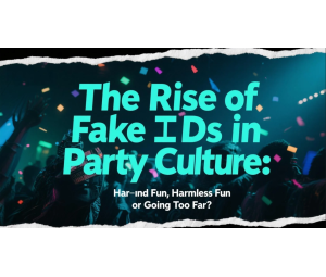 The Rise of Fake IDs in Party Culture: Harmless Fun or Going Too Far? The Rise of Fake IDs in Party Culture: Harmless Fun or Going Too Far?