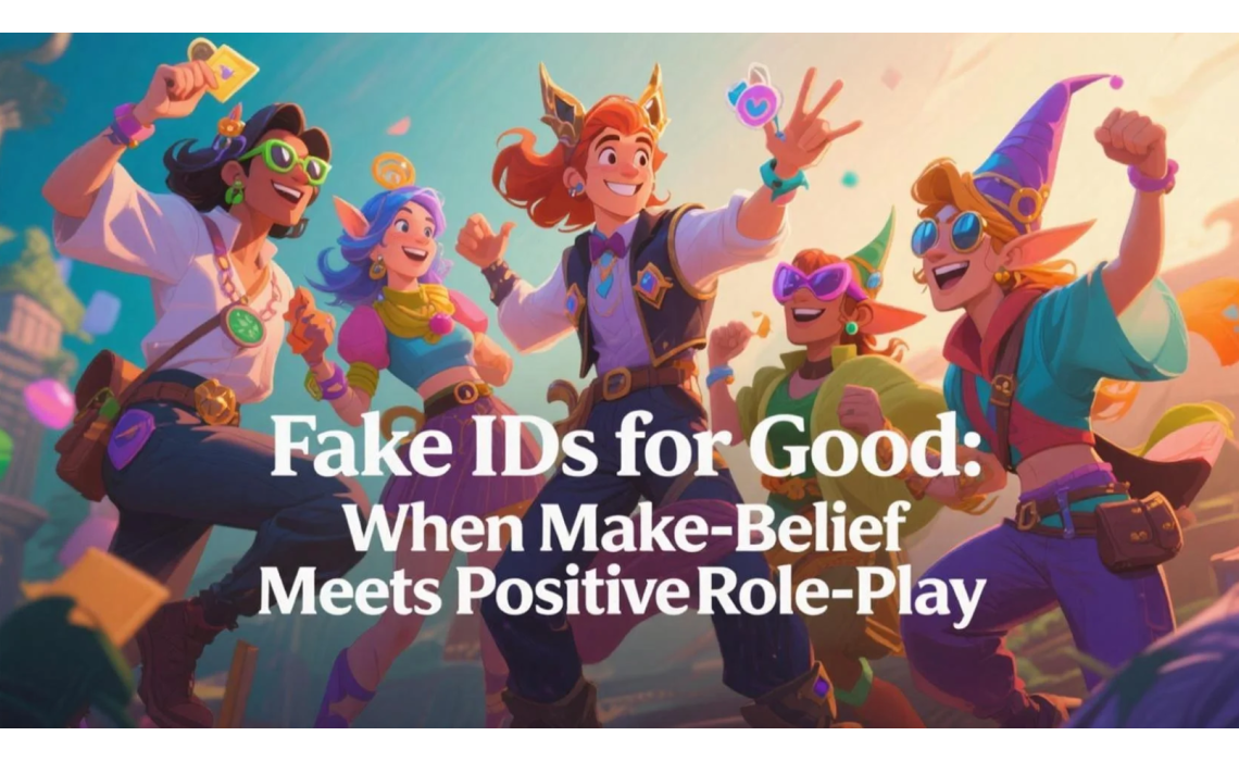 Fake IDs for Good: When Make-Belief Meets Positive Role-Play Fake IDs for Good: When Make-Belief Meets Positive Role-Play
