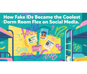 How Fake IDs Became the Coolest Dorm Room Flex on Social Media How Fake IDs Became the Coolest Dorm Room Flex on Social Media