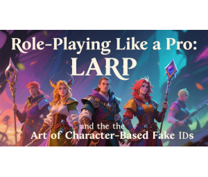 Role-Playing Like a Pro: LARP and the Art of Character-Based Fake IDs Role-Playing Like a Pro: LARP and the Art of Character-Based Fake IDs