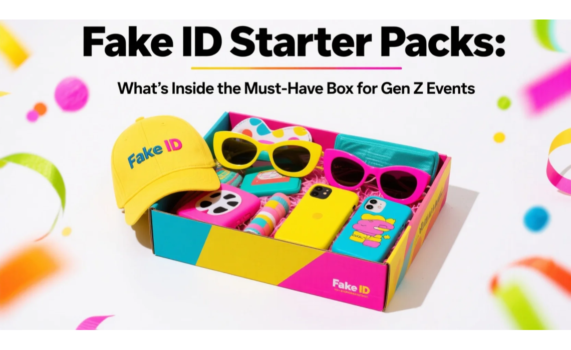 Fake ID Starter Packs: What’s Inside the Must-Have Box for Gen Z Events Fake ID Starter Packs: What’s Inside the Must-Have Box for Gen Z Events