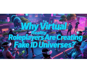 Why Virtual Reality Roleplayers Are Creating Entire Fake ID Universes
