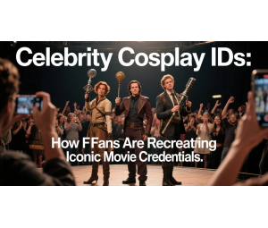 Celebrity Cosplay IDs: How Fans Are Recreating Iconic Movie Credentials Celebrity Cosplay IDs: How Fans Are Recreating Iconic Movie Credentials