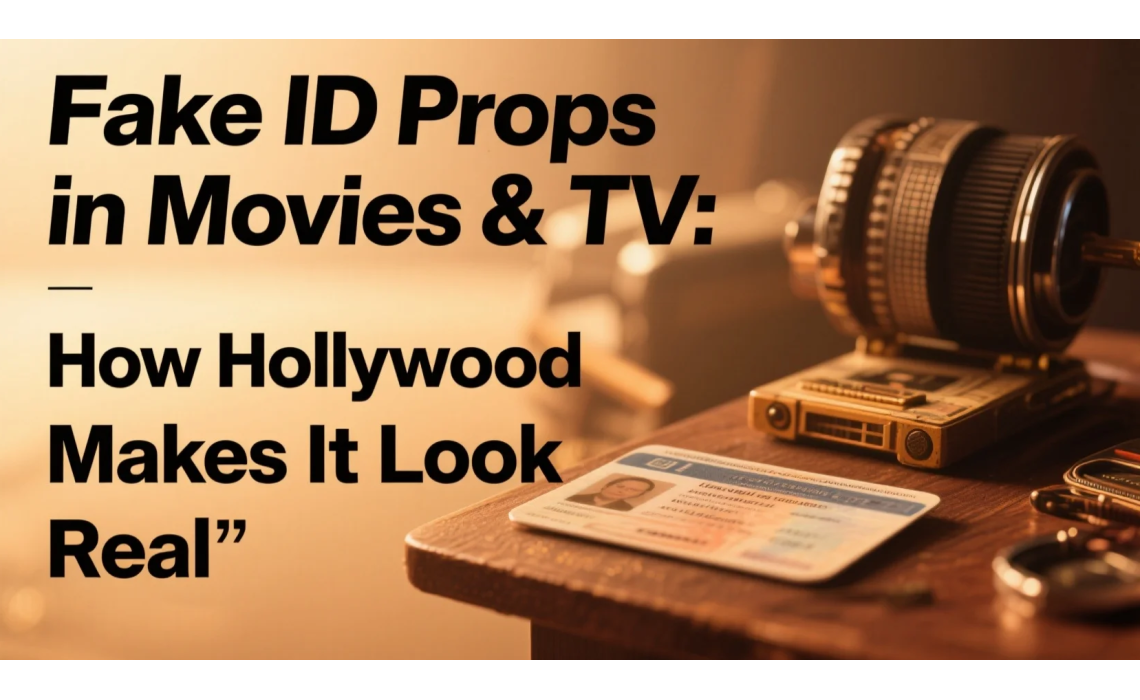 Fake ID Props in Movies & TV: How Hollywood Makes It Look Real Fake ID Props in Movies & TV: How Hollywood Makes It Look Real