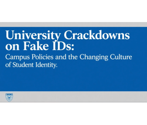 University Crackdowns on Fake IDs: Campus Policies and the Changing Culture of Student Identity