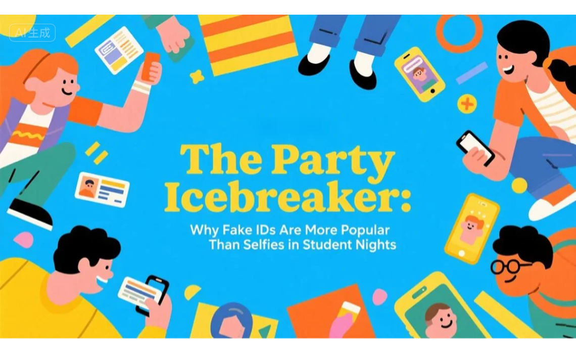 The Party Icebreaker: Why Fake IDs Are More Popular Than Selfies in Student Nights The Party Icebreaker: Why Fake IDs Are More Popular Than Selfies in Student Nights