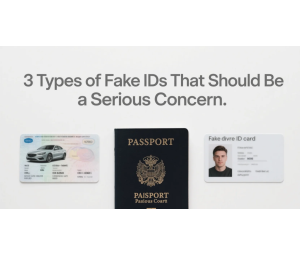 3 Types of Fake IDs That Should Be a Serious Concern.