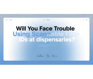 Will You Face Trouble Using Scannable Fake IDs at Dispensaries?