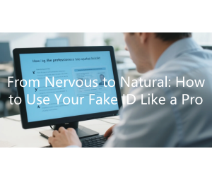 From Nervous to Natural: How to Use Your Fake ID Like a Pro