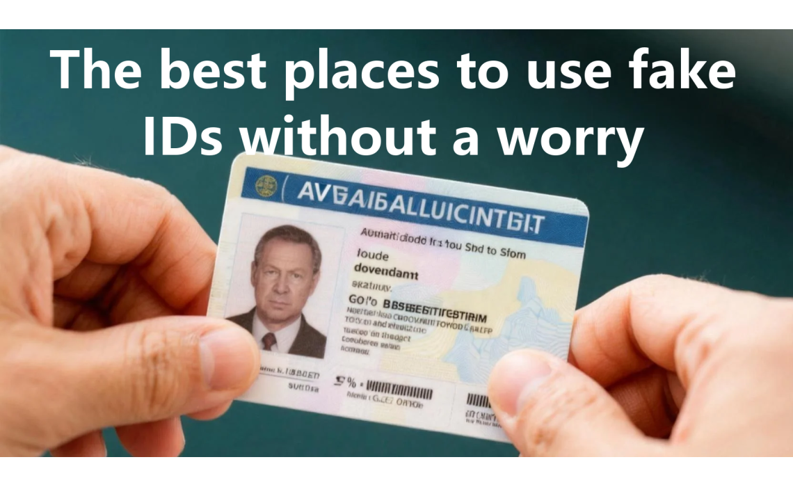 The best places to use fake IDs without a worry The best places to use fake IDs without a worry