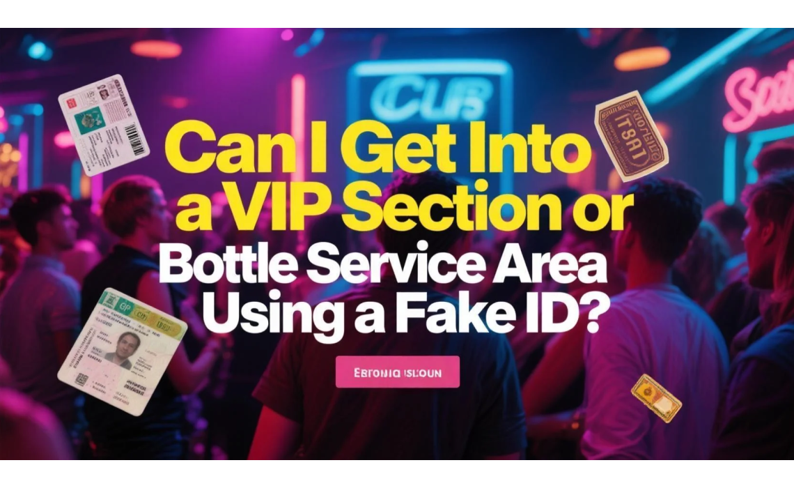 Can I Get Into a VIP Section or Bottle Service Area Using a Fake ID? Can I Get Into a VIP Section or Bottle Service Area Using a Fake ID?