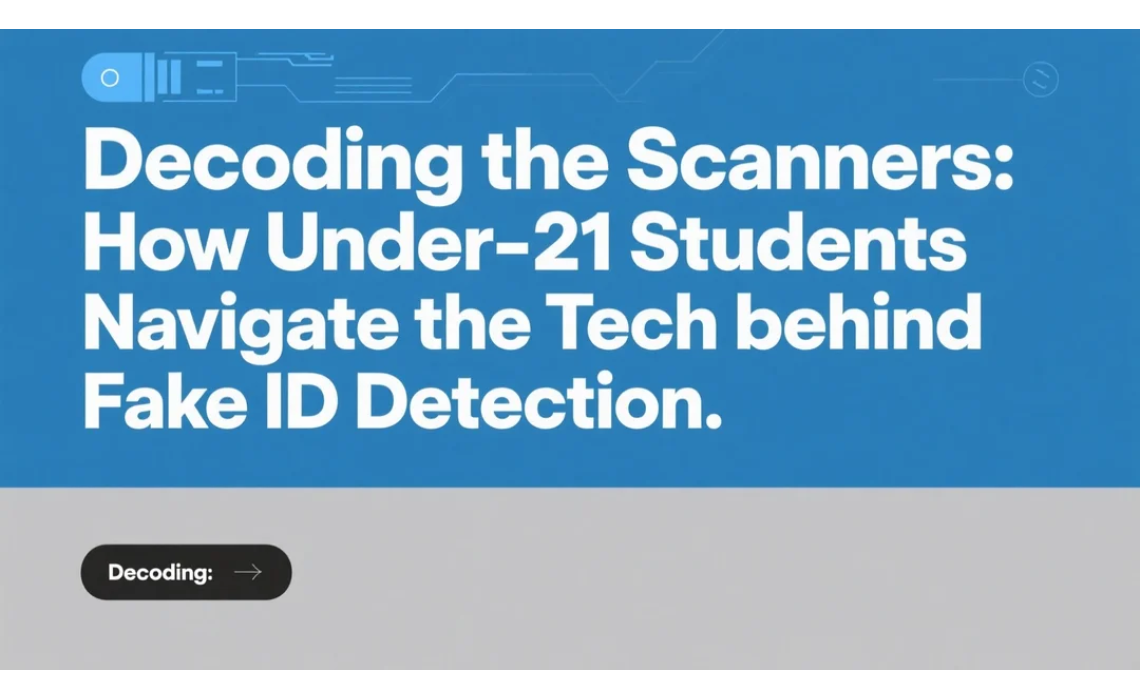Decoding the Scanners: How Under-21 Students Navigate the Tech Behind Fake ID Detection. Decoding the Scanners: How Under-21 Students Navigate the Tech Behind Fake ID Detection.