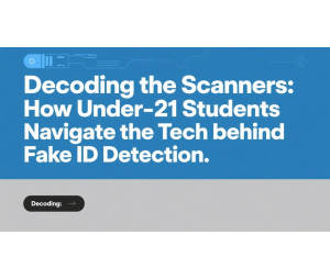 Decoding the Scanners: How Under-21 Students Navigate the Tech Behind Fake ID Detection.
