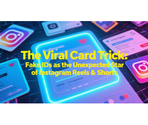 The Viral Card Trick: Fake IDs as the Unexpected Star of Instagram Reels & Shorts The Viral Card Trick: Fake IDs as the Unexpected Star of Instagram Reels & Shorts