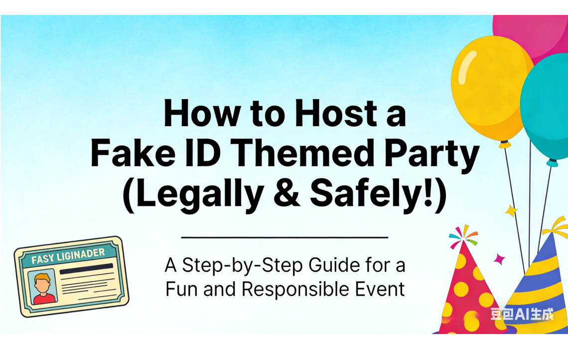 How to Host a “Fake ID” Themed Party (Legally & Safely!) How to Host a “Fake ID” Themed Party (Legally & Safely!)