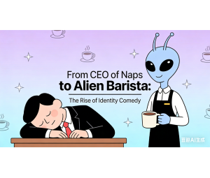 From CEO of Naps to Alien Barista: The Rise of Identity Comedy