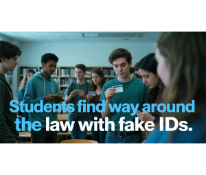 Students find way around the law with fake IDs Students find way around the law with fake IDs