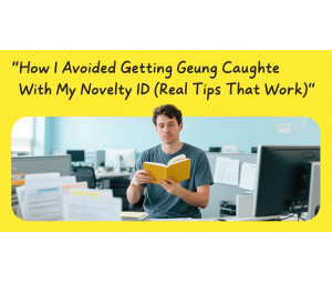 How I Avoided Getting Caught With My Novelty ID (Real Tips That Work) How I Avoided Getting Caught With My Novelty ID (Real Tips That Work)