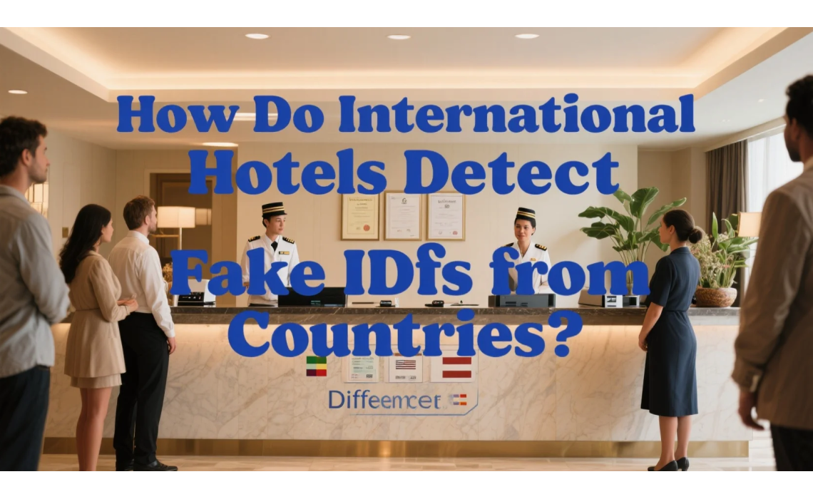 How Do International Hotels Detect Fake IDs from Different Countries? How Do International Hotels Detect Fake IDs from Different Countries?