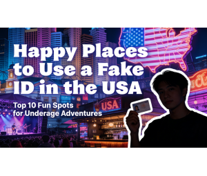 Happy Places to Use a Fake ID Card in the USA: Where Fun Meets Nightlife Happy Places to Use a Fake ID Card in the USA: Where Fun Meets Nightlife