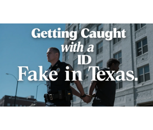 Getting Caught with a Fake ID in Texas