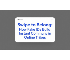 Swipe to Belong: How Fake IDs Build Instant Community in Online Tribes Swipe to Belong: How Fake IDs Build Instant Community in Online Tribes