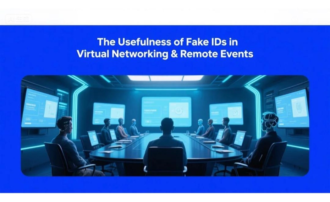 The Usefulness of Fake IDs in Virtual Networking & Remote Events The Usefulness of Fake IDs in Virtual Networking & Remote Events
