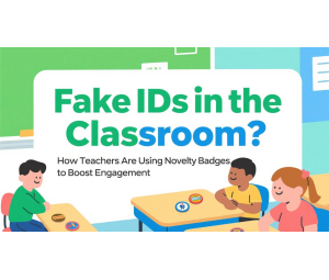 Fake IDs in the Classroom? How Teachers Are Using Novelty Badges to Boost Engagement
