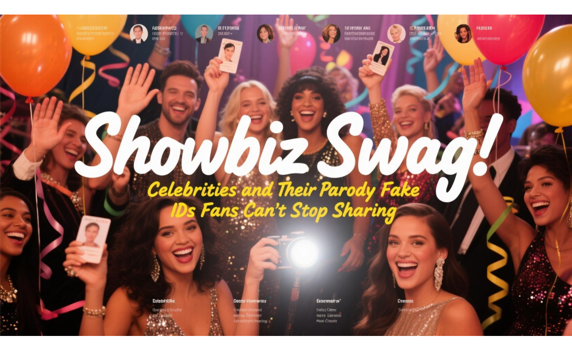 Showbiz Swag: Celebrities and Their Parody Fake IDs Fans Can’t Stop Sharing Showbiz Swag: Celebrities and Their Parody Fake IDs Fans Can’t Stop Sharing