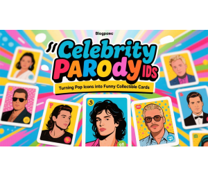 Celebrity Parody IDs: Turning Pop Icons Into Funny Collectible Cards Celebrity Parody IDs: Turning Pop Icons Into Funny Collectible Cards