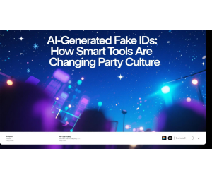 AI-Generated Fake IDs: How Smart Tools Are Changing Party Culture