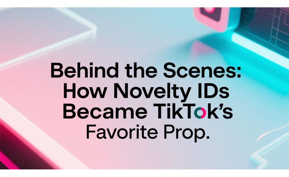 Behind the Scenes: How Novelty IDs Became TikTok’s Favorite Prop Behind the Scenes: How Novelty IDs Became TikTok’s Favorite Prop
