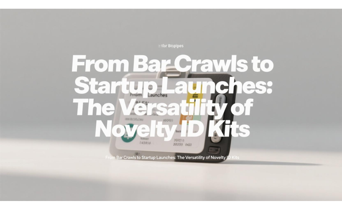 From Bar Crawls to Startup Launches: The Versatility of Novelty ID Kits From Bar Crawls to Startup Launches: The Versatility of Novelty ID Kits