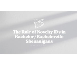 The Role of Novelty IDs in Bachelor/Bachelorette Shenanigans The Role of Novelty IDs in Bachelor/Bachelorette Shenanigans