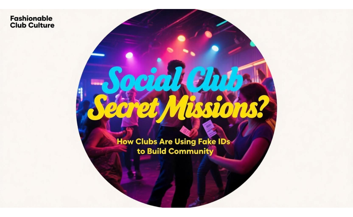 Social Club Secret Missions: How Clubs Are Using Fake IDs to Build Community Social Club Secret Missions: How Clubs Are Using Fake IDs to Build Community