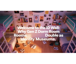 Welcome to the ID Wall: Why Gen Z Dorm Rooms Double as Identity Museums