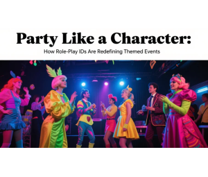 Party Like a Character: How Role-Play IDs Are Redefining Themed Events Party Like a Character: How Role-Play IDs Are Redefining Themed Events