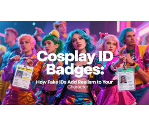 Cosplay ID Badges: How Fake IDs Add Realism to Your Character