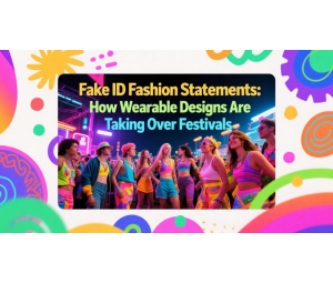 Fake ID Fashion Statements: How Wearable Designs Are Taking Over Festivals