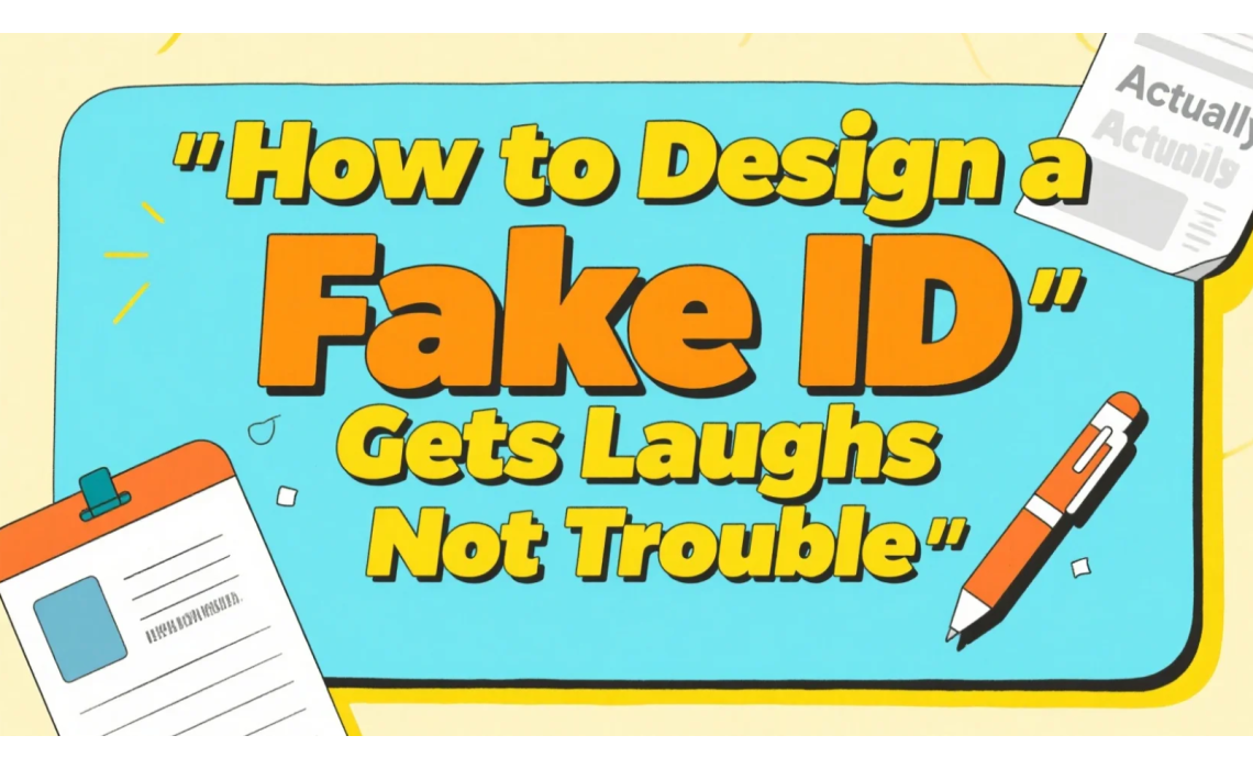 How to Design a Fake ID That Actually Gets Laughs Not Trouble How to Design a Fake ID That Actually Gets Laughs Not Trouble